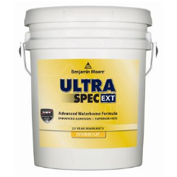 Ultra Spec Exterior Flat Paint 4X Base - 5 Gallons