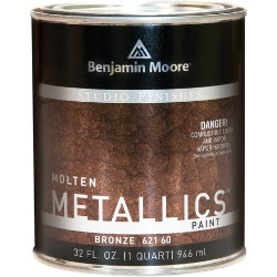 Studio Finishes Molten Metallics, Bronze - 1/2 Pint