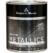 Studio Finishes Molten Metallics, Charcoal - 1/2 Pint