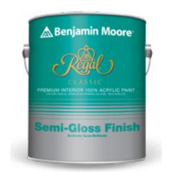 Regal Classic Interior Semi-Gloss Finish, White Base - 1 Gallon