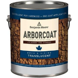 ARBORCOAT Translucent Exterior Oil Finish, Silver - 1 Gallon