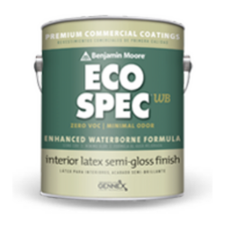 Eco Spec Semi-Gloss WB Medium Base Paint - 1 Gallon