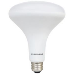 LED Bulb, 120 V, 13 W, BR40, Bright White Light