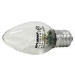 LED Lamp, 120 V, 0.6 W, C7 Lamp