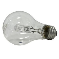 General-Purpose Halogen Lamp, 28 W, A19, Medium E26