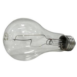 Incandescent Light Bulb, 150 W, A21 Lamp, Medium E26