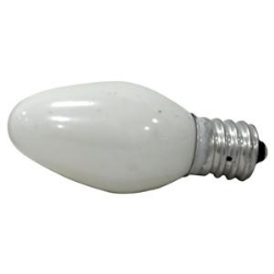 Incandescent Lamp, 120 V, 4 W, Candelabra E12