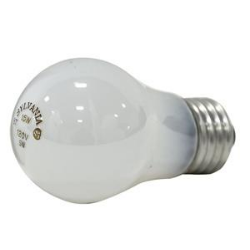 Incandescent Light Bulb, 15 W, A15 Lamp, Medium E26