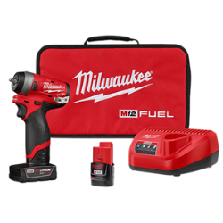 M12 FUEL 1/4" Stubby Impact Wrench Kit