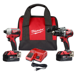 M18 Brushless 2-Tool Combo Kit, Hammer Drill/Impact Driver