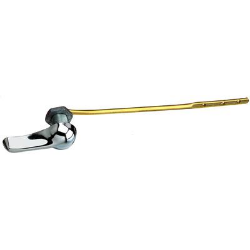 8" Brass Toilet Flush Lever