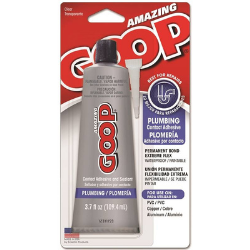 Liquid Plumbing Adhesive, 3.7 oz Tube