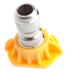 Chiseling Nozzle, Yellow, 15 Deg x 4.5 mm