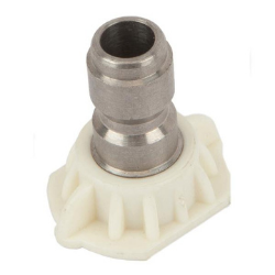 Washing Nozzle, White, 40 Deg x 4.5 mm