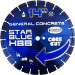 14 x .125 x 1 Star Blue High Speed Diamond Blade