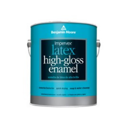 Impervex Latex High Gloss Enamel, White Base - 1 Quart