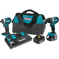 18V LXT Brushless Cordless 2&#8209;Pc. Combo Kit - with 2 Chargers