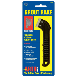 Grout Rake with Tungsten Carbide Blade