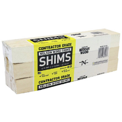 12" Wood Shims - 42 Count