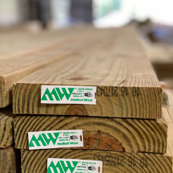 2 x 8 x 8' #2 Pressure Treated Lumber, .15 CA