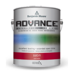ADVANCE WB Alkyd Satin, Deep Base - 1 Quart