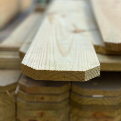 1" x 6"x 6' #2 Dog-Ear Pressure Treated Boards, .15 CA