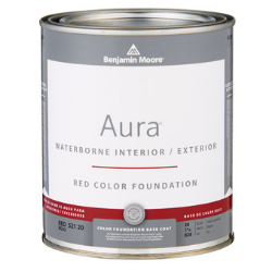 Aura Interior/Exterior Color Foundation, Red - 1 Gallon