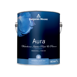 Aura Interior Paint Eggshell, 3X Base - 1 Pint