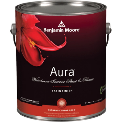 Aura Interior Paint Satin, White Base - 1 Gallon