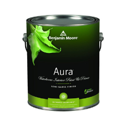 Aura Interior Paint Semi-Gloss, White Base - 1 Gallon