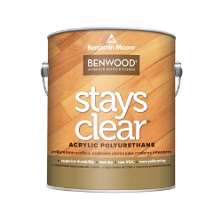 Stays Clear Acrylic Polyurethane, Flat - 1 Gallon