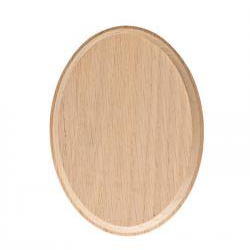 C-7027 Oak Oval Rosette