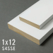 1" x 12" x 16" S4SSE Protected Primed Trim Board