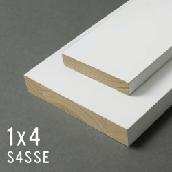 1" x 4" x 16" S4SSE Protected Primed Trim Board