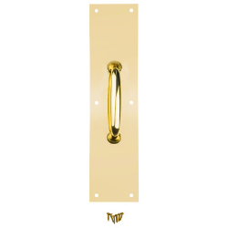 3-1/2" x 15" Brass Pull Plate