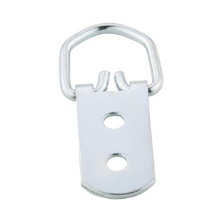 Zinc Plated D-Ring Hangers, 20 Lbs. Safe Working Load