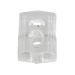 1/8" Clear Mirror Holders, 35 Lb. Limit