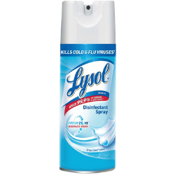 Lysol Crisp Linen Disinfectant Spray, 12 Oz