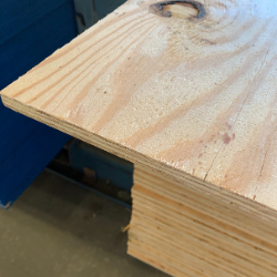 1/2 x 4 x 8 CDX Pine Sheathing