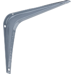 5" x 6" Gray Shelf Bracket