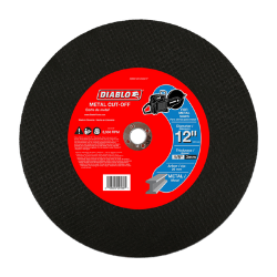 Diablo 12" Metal High Speed Cut Off Disc, 20mm