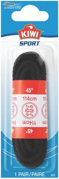 SHOE LACE ROUND BLACK 45"