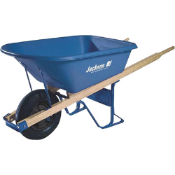 Jackson 5-3/4 Cu. Ft. Poly Wheelbarrow