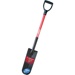 45-1/2" Drain Spade Shovel with Fiberglass Handle