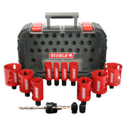 Diablo 14-Piece General Purpose Bi-Metal Hole Saw Set