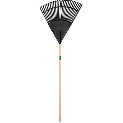 24" Poly Leaf Rake