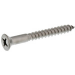 #8 x 1" Stainless Steel Flat Head Wood Screw