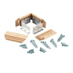 3" L-Bracket Post Anchor Kit