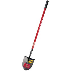 59-1/4" Fiberglass Round Point Shovel