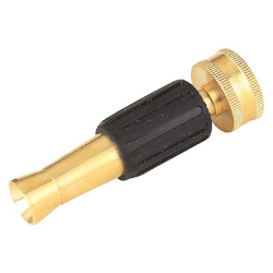 3-3/4" Brass Adjustable Hose Nozzle